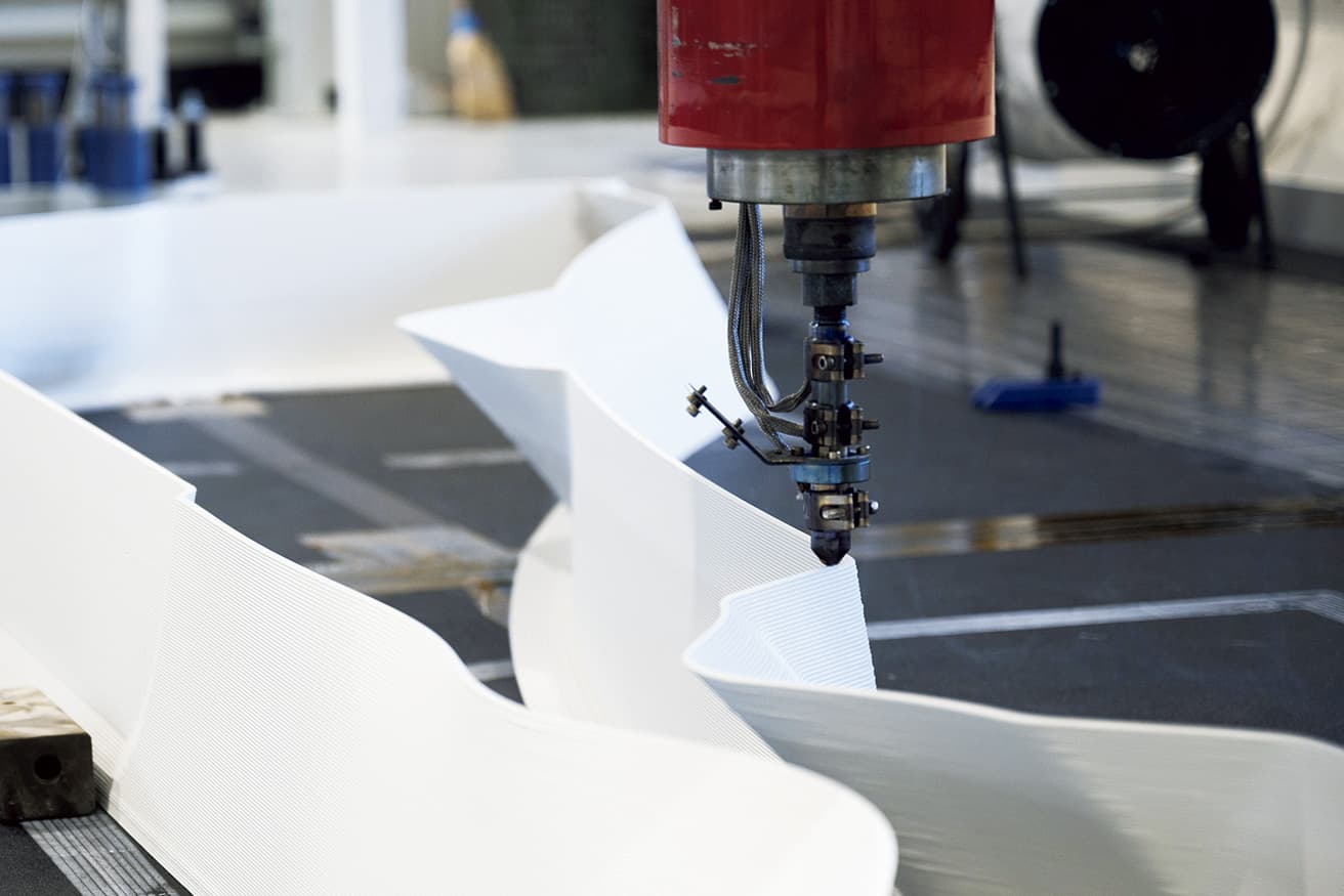 コペンハーゲンでの3Dプリント・プロセス。