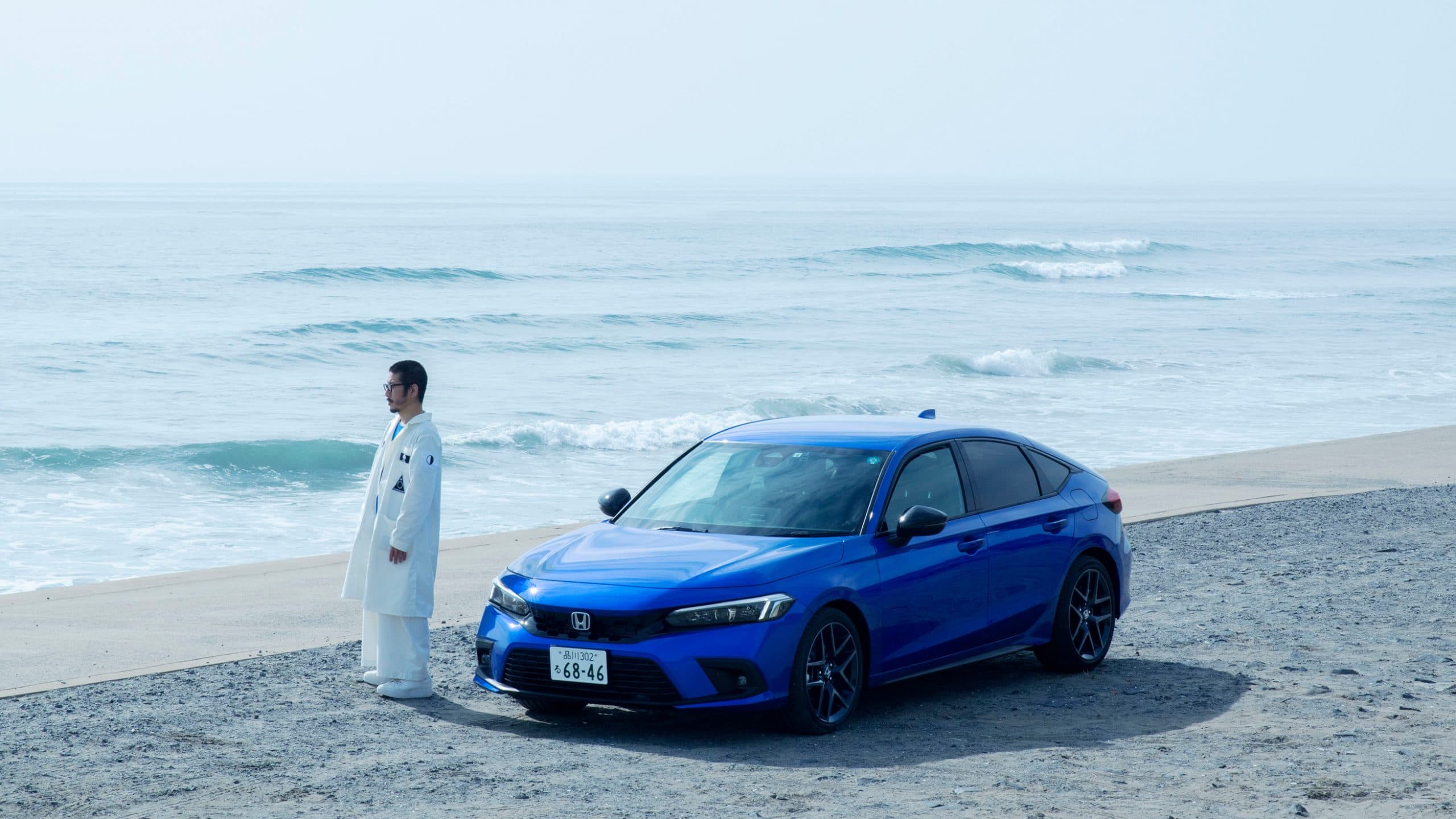 ホンダ新型《CIVIC》と新たな目的地へ。 森永邦彦の“地球を感じる”旅。
