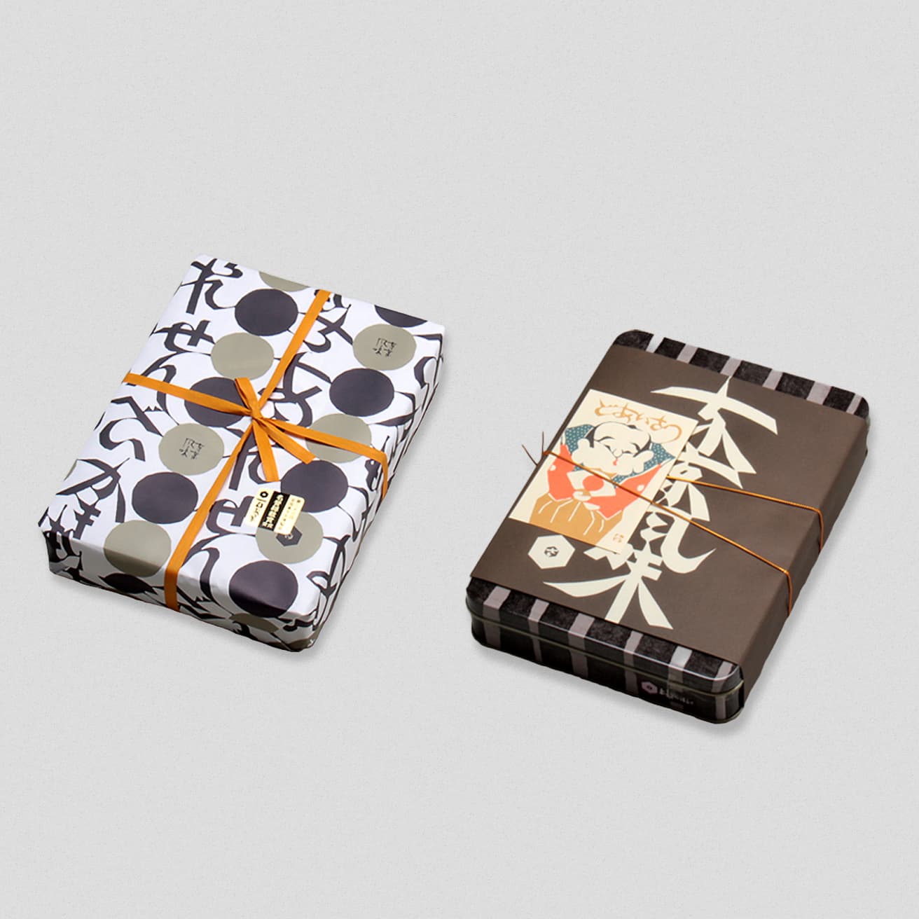 創業以来、70余年変わらぬ粋な意匠も、贈りたくなる理由の一つ。●〈御あられ処 さかぐち〉東京都千代田区九段北4-1-5 TEL 03 3265 8601。9時30分〜19時（土曜〜17時）。日曜祝日休。＊オンラインストアの詳細はWebサイトを。