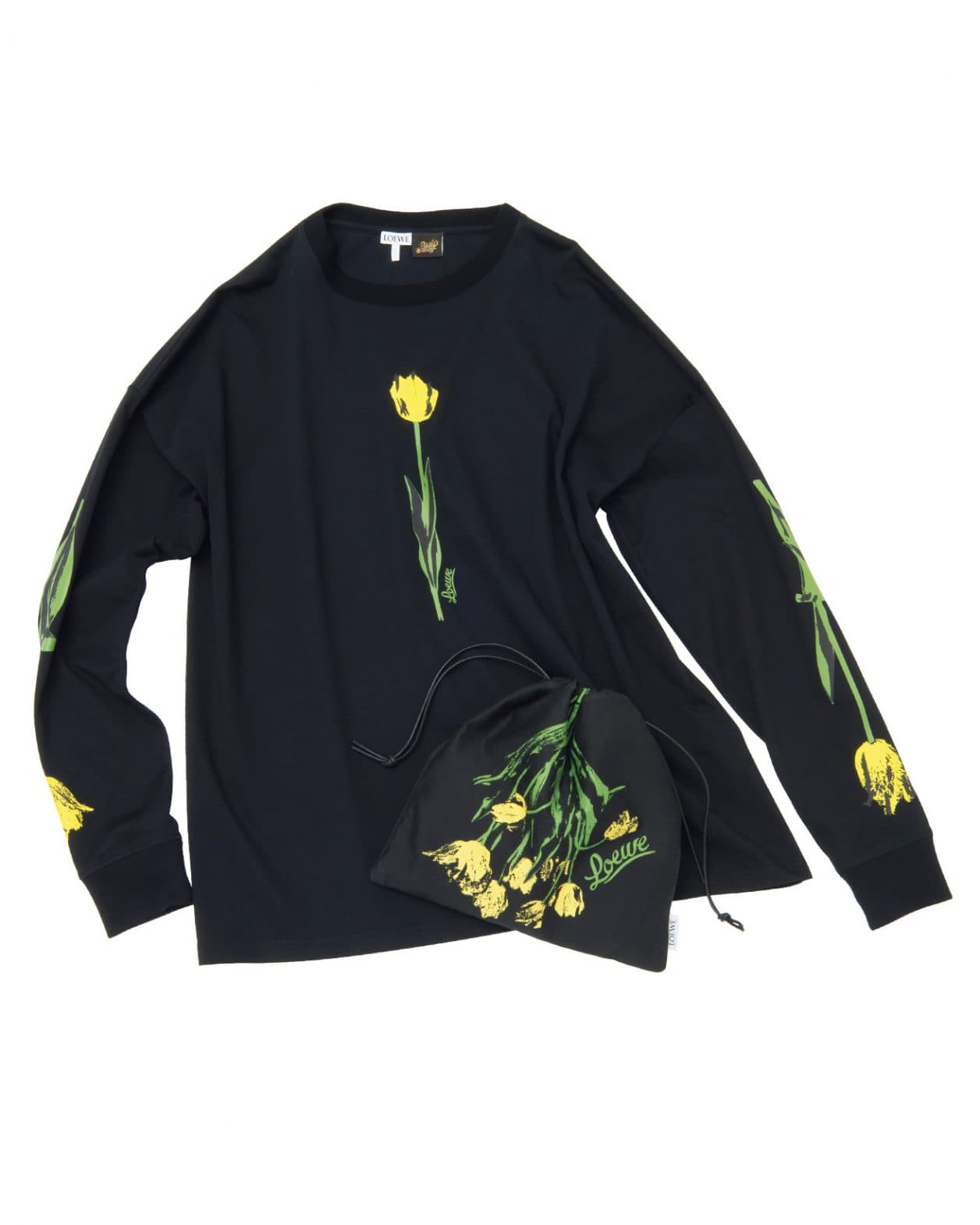 ウェアラブルアートなチューリップに心躍る〈LOEWE〉のTシャツ。