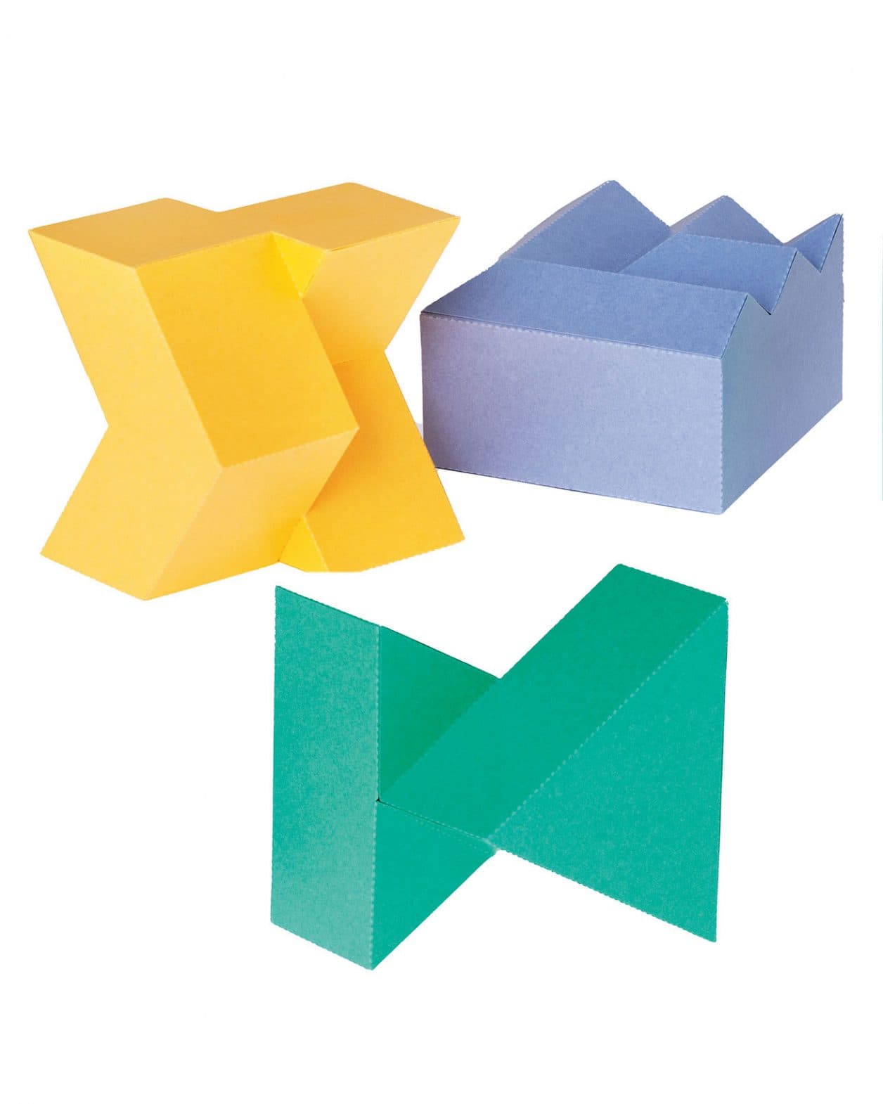 軽やかな構築美。組み立てるプロセスも楽しめる紙のオブジェ。