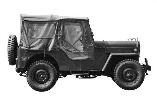 柳宗理が長年愛用した《ジープ》。