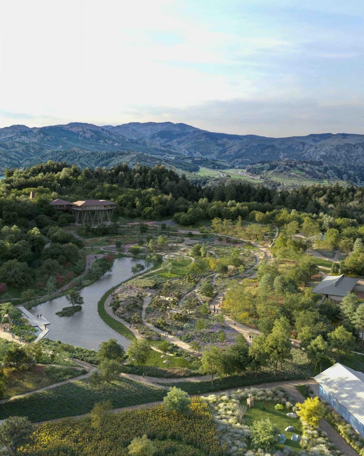 遊び、感じて学ぶ、“自然の入り口”。8組の建築家が参画し、富山に誕生する〈Play Earth Park Naturing Forest〉。