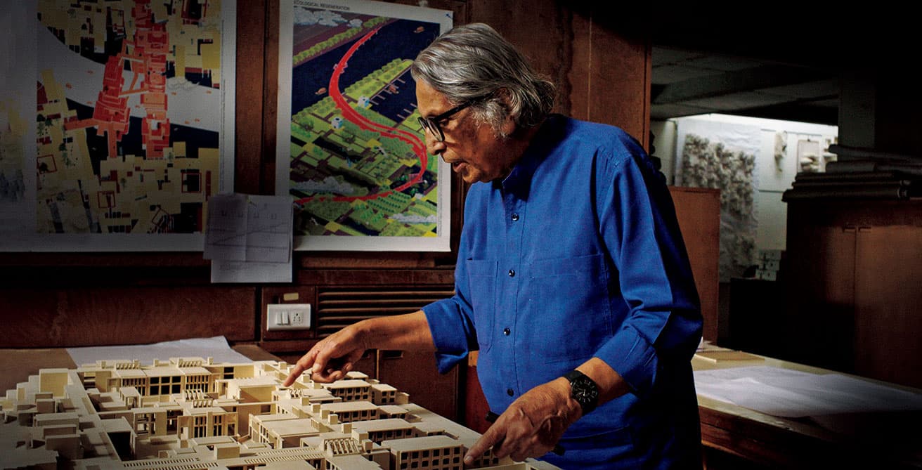 特集上映「ル・コルビュジエとドーシ インドのモダニズム」より。