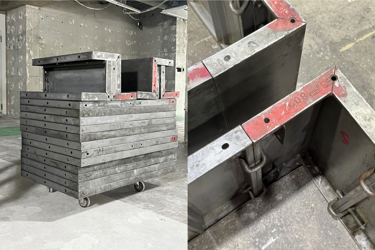 大沼雄一郎、高橋孝太、高橋優太、宮下翔多の4人により設立し、東京とブリュッセルを拠点に活動する建築・デザインコレクティブ「UM」が会場構成を担当。