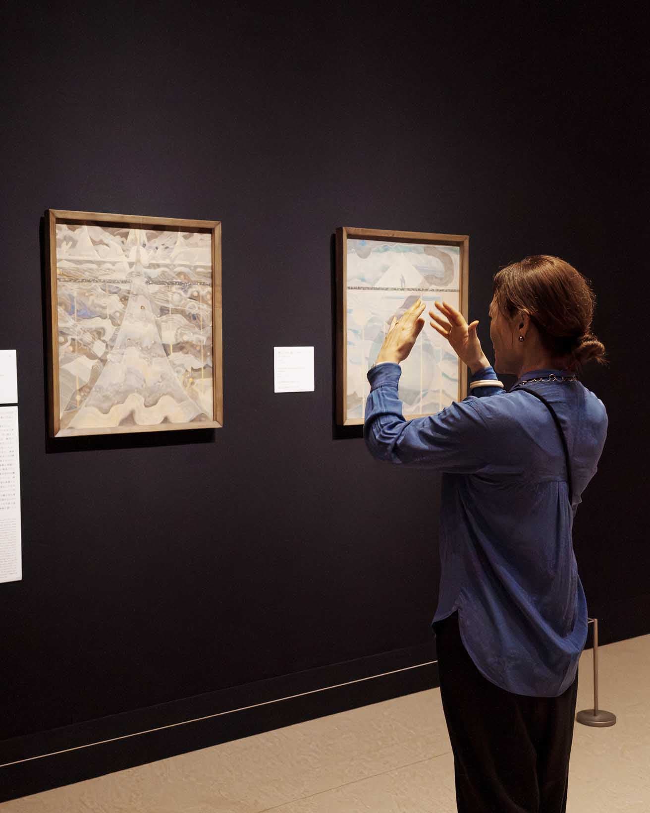 在本さんとチュルリョーニスとの出会いの1枚となった《第6ソナタ（星のソナタ）：アレグロ》。