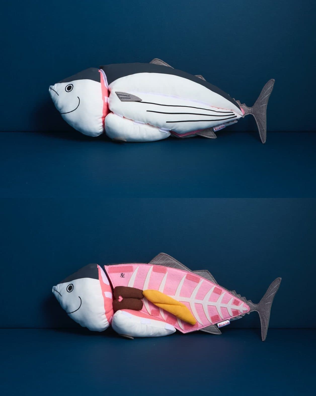 カツオ解体ショー開幕!? 老舗が生んだ食育ぬいぐるみ。かわいい顔して中身は図鑑レベル!