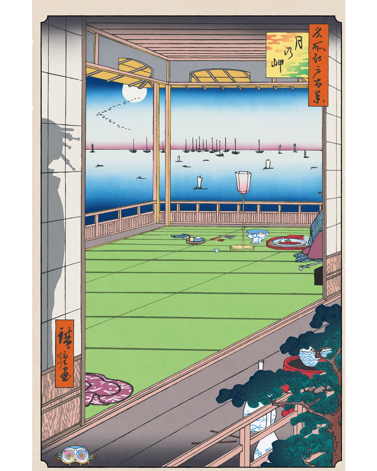 Moon-Viewing Point ©Takashi Murakami/Kaikai Kiki Co., Ltd. All Rights Reserved.
