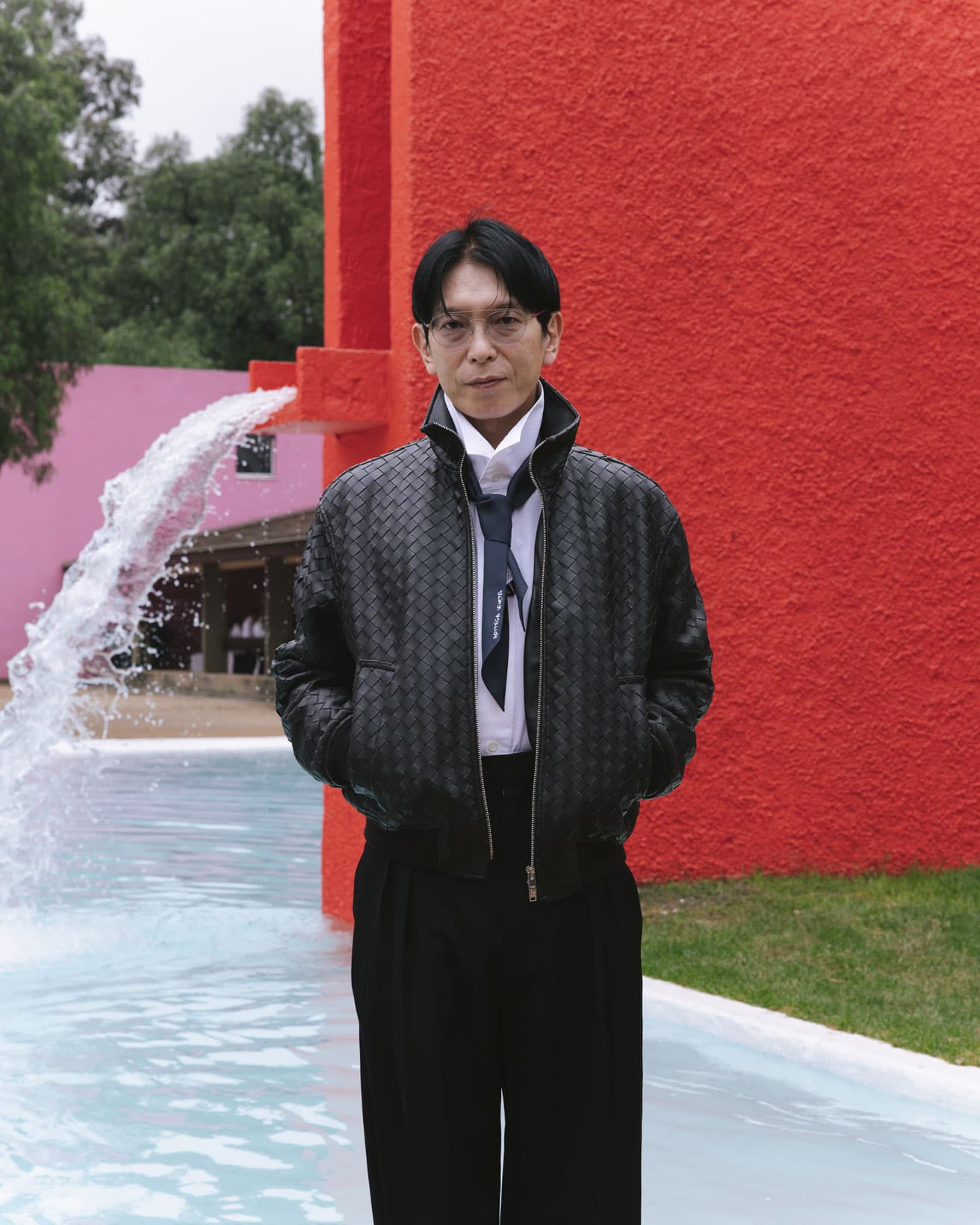 10月9日に行われた授賞式での石上純也。