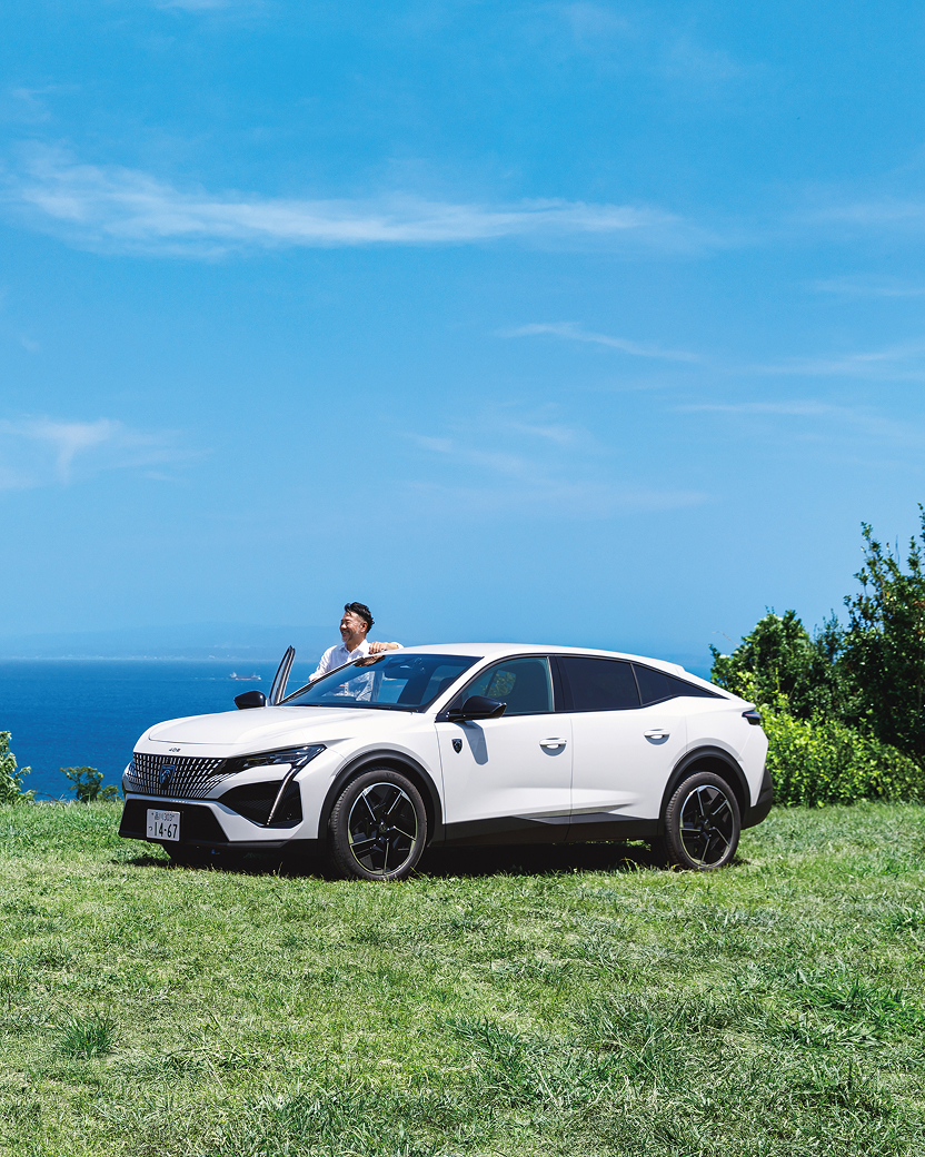 〈PEUGEOT 408 GT Hybrid〉で巡る、食材探しの旅。フレンチレストラン〈yaoyu〉が創作した、三浦半島を表す一皿とは？